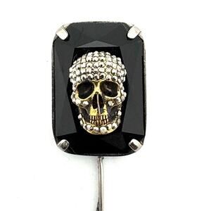 Alexander Mcqueen Jeweled McSkull Pin